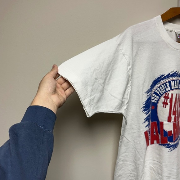 Vintage 1990s Walmart Made in USA Single Stitched Shirt - Picture 4 of 5